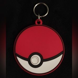 Pokémon / Nintendo - Rubber Pokeball Keychain